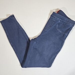 Spanx Jeggings Womens Medium Blue Casual Activewear Soft Comfortable Leggings‎